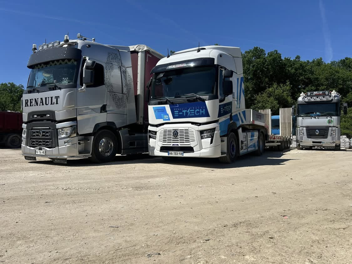 Camions de transport et logistique